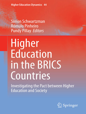 cover image of Higher Education in the BRICS Countries